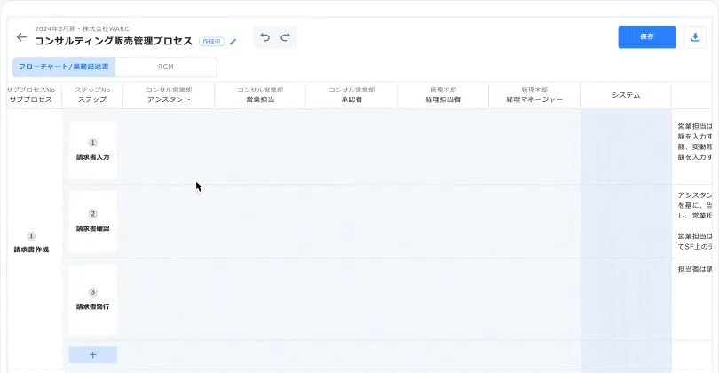 体裁を整える必要なく簡単操作で３点セットを作成できる