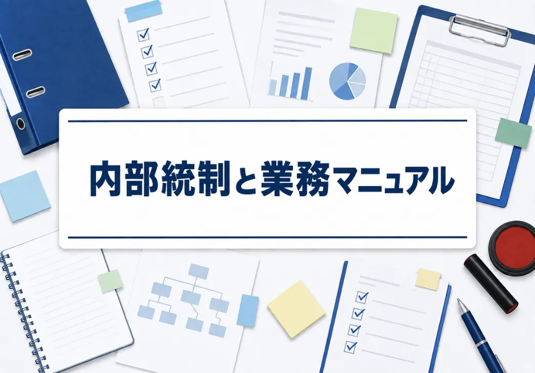 内部統制と業務マニュアルの関係とは？作成のポイントも解説